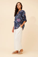 Serena top - Navy