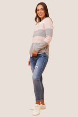 Laila knit- Multi pink
