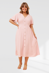 Renee dress - pink