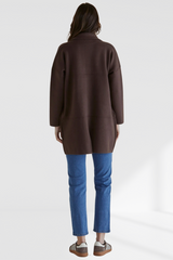 Bristol Coatigan - Brown