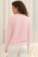 Ash Fluffy Knit - Blush