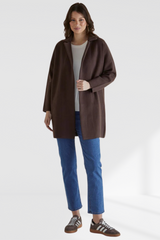Bristol Coatigan - Brown