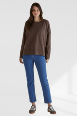 Roxette Tee - Chocolate | Betty Basics