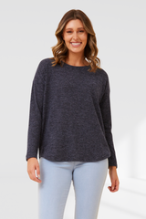 Millie top - Navy