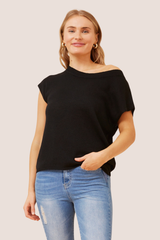 Evie top - black