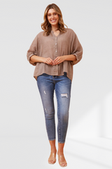 Rachael Shirt - Mushroom