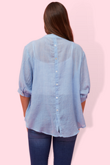 Rachael Shirt - Sky blue