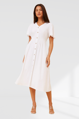 Renee dress - White