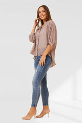 Rachael Shirt - Chocolate