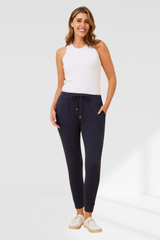 Mae track pants - Navy