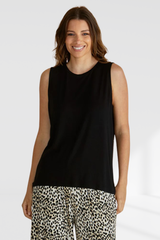 Betty Basics Positano Tank - Black