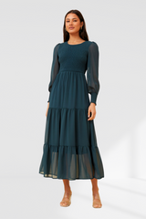 Suzy Dress - Emerald