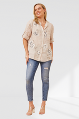 Tiba linen shirt