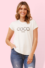 COCO Tee - White