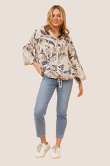 Maddy jacket multi blue