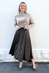Samantha skirt - chocolate