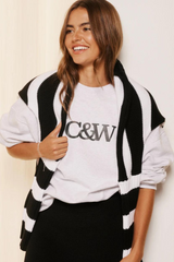 Cartel & Willow Nina Sweater - Grey Marle