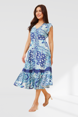 Angie dress - Blue