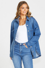 SASS | Jasmine Denim Jacket - 80 Vintage Wash