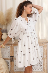 Bella dress - Palm tree