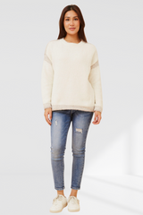 Kayla knit - white