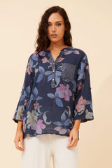 Serena top - Navy
