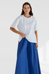 Relax Boxy Tee - White | Betty Basics