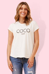 COCO Tee - White