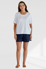 Riley Tee - White | Betty Basics