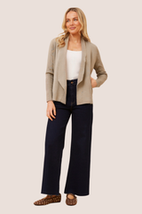 Lorrie cardi - taupe