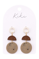 KiKi Curve Drops Earrings