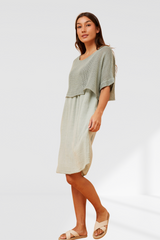 Gabby Dress - Sage
