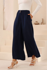 Nadia Pants - Navy