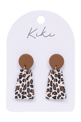 KiKi Leopard Print Earrings