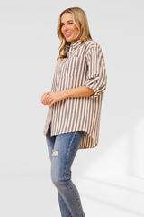 Shirly shirt - Chocolate