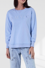 Amyic Sweater - Baby Blue