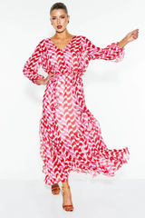 Just Love Ruffle Dress - Geo Link
