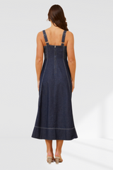 Sweetheart Denim Dress