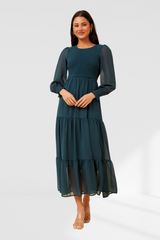 Suzy Dress - Emerald