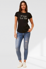 Cest tee - black