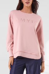 Amyic Sweater - Dusty Pink