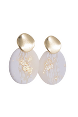 KiKi Light Shimmer Rounds Earrings