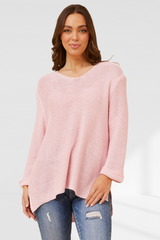 Karina Knit Jumper - petal pink