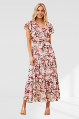 Katie Maxi Dress - Pink