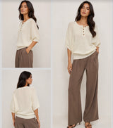 Jenny raglan knit - cream