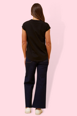 Coco Jadore Graphic Tee - Black