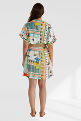Archer Dress - Paradise Print