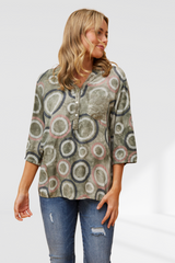 Florence shirt - khaki