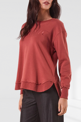 Amyic Sweater - Rust