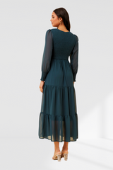 Suzy Dress - Emerald